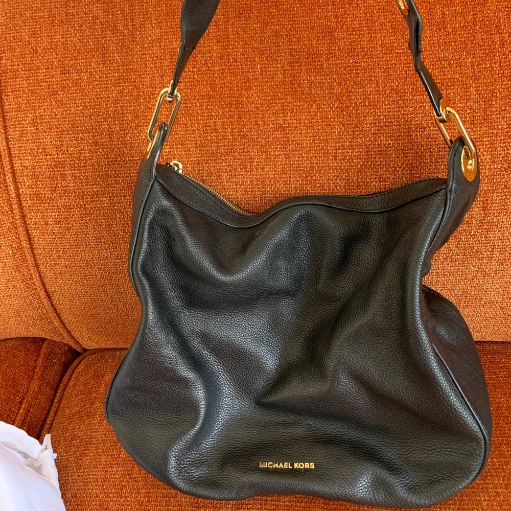 Michael Kors leather shoulder bag